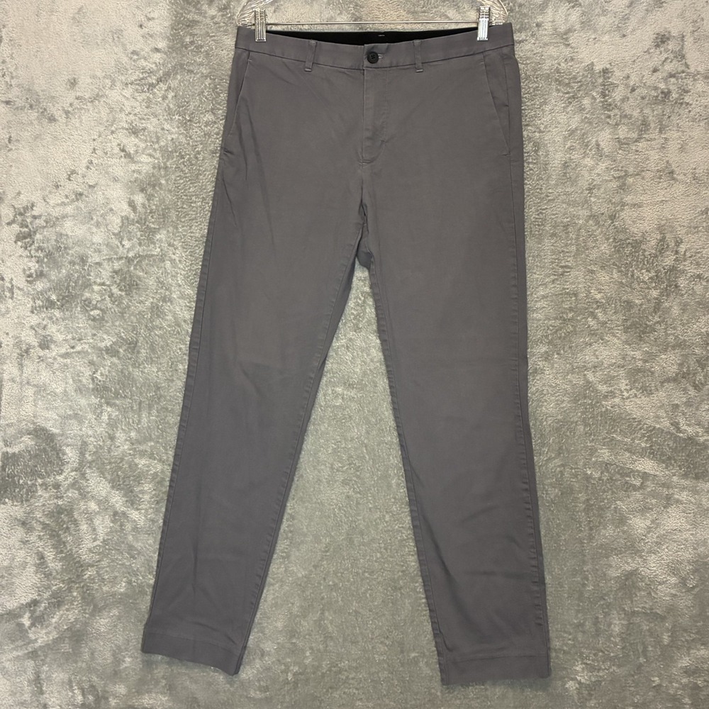 Bonobos Men Slim Lightweight Stretch Chino Pants 33x32 Tech Smart Casual Minimal